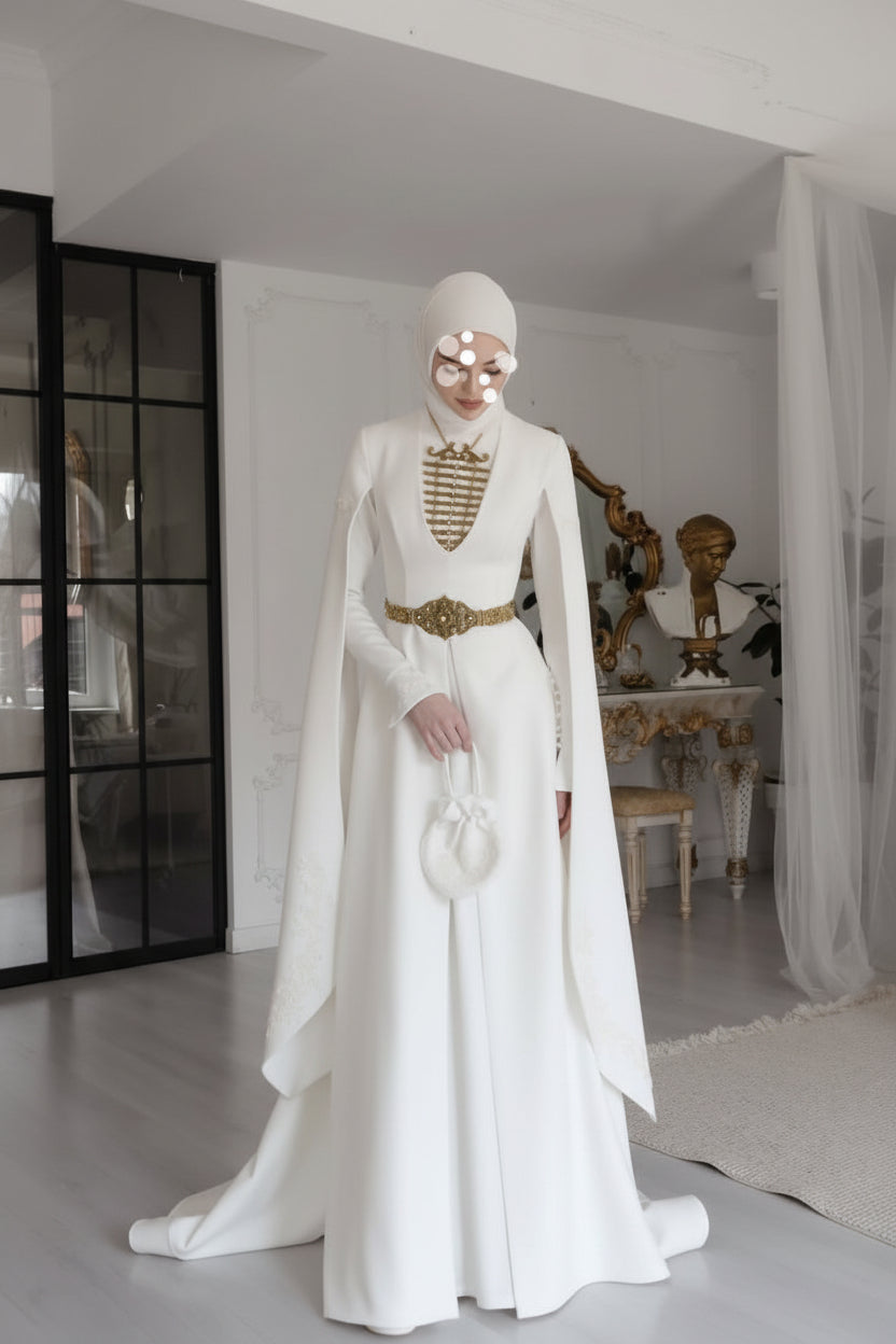 ROBE TRADITIONNELLE CAUCASIEN : MODÈLE PRINCESSE HAVA