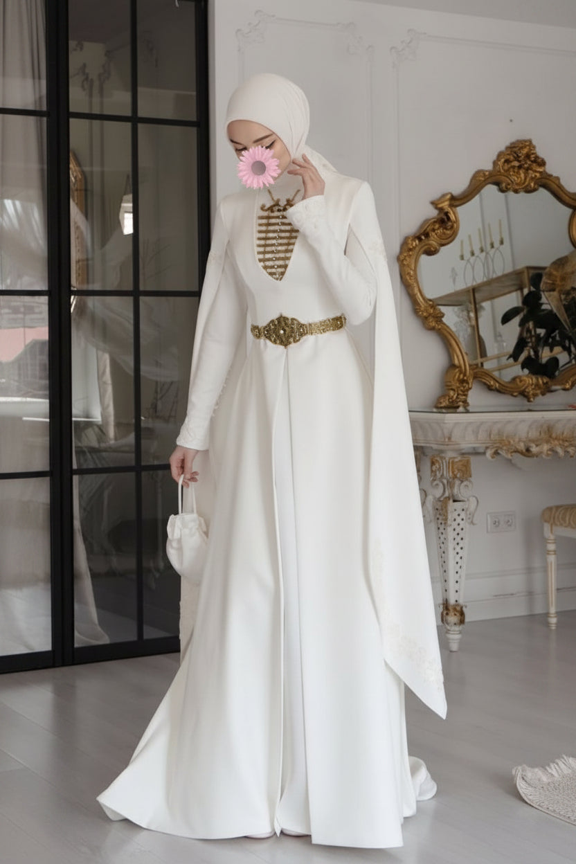 ROBE TRADITIONNELLE CAUCASIEN : MODÈLE PRINCESSE HAVA