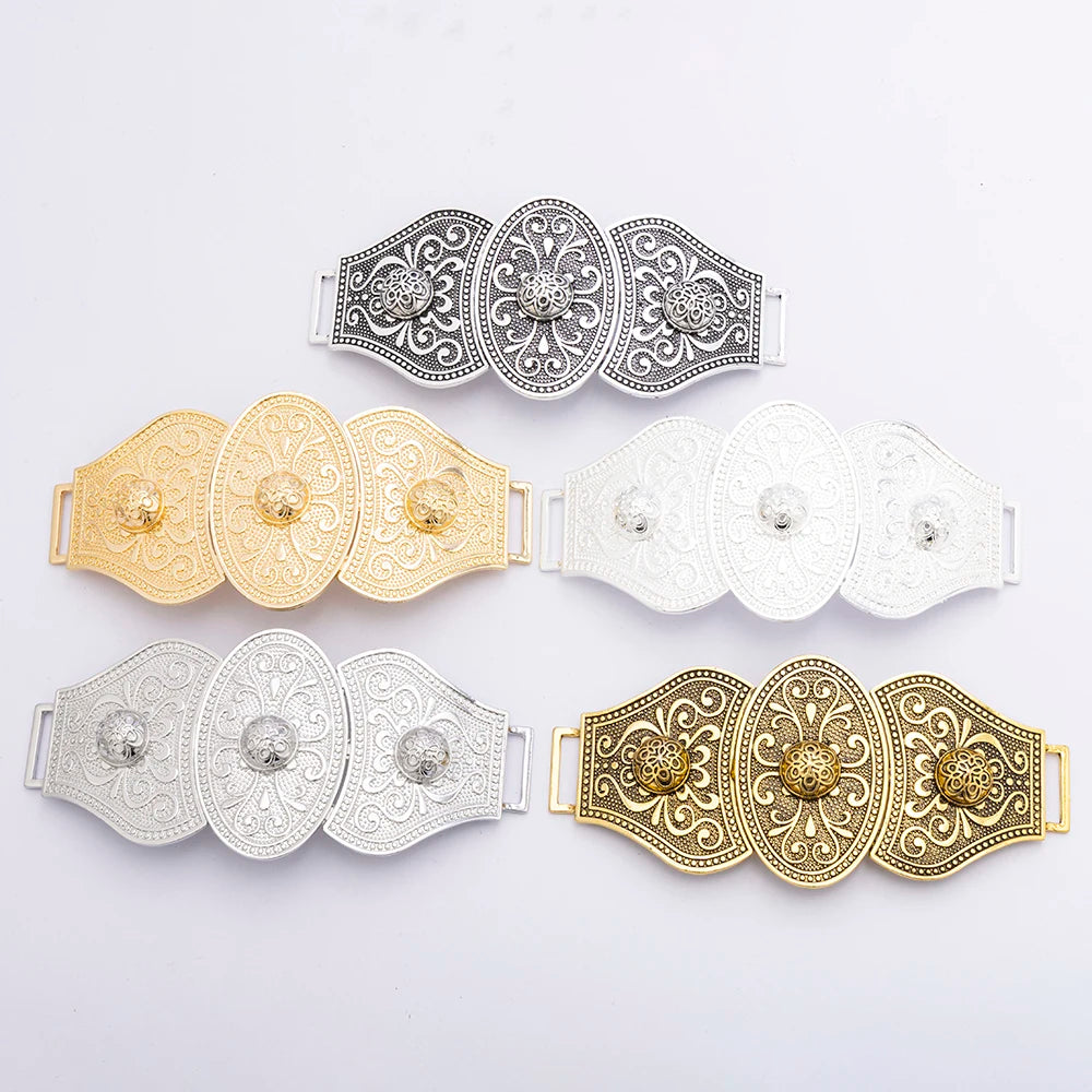 Ceinture Métal Ajustable pour Robe de Mariée Caucasienne