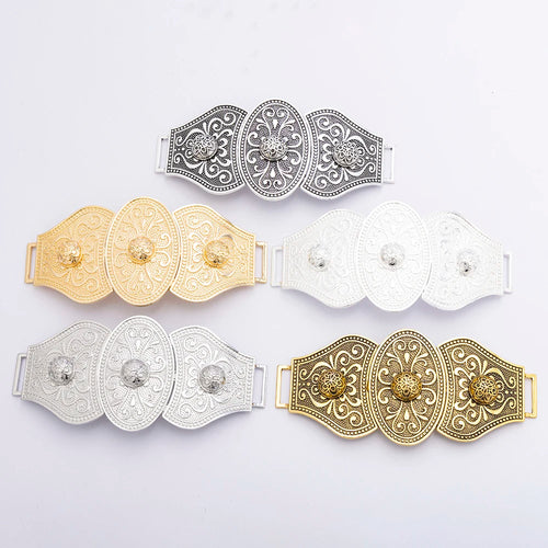Ceinture Métal Ajustable pour Robe de Mariée Caucasienne