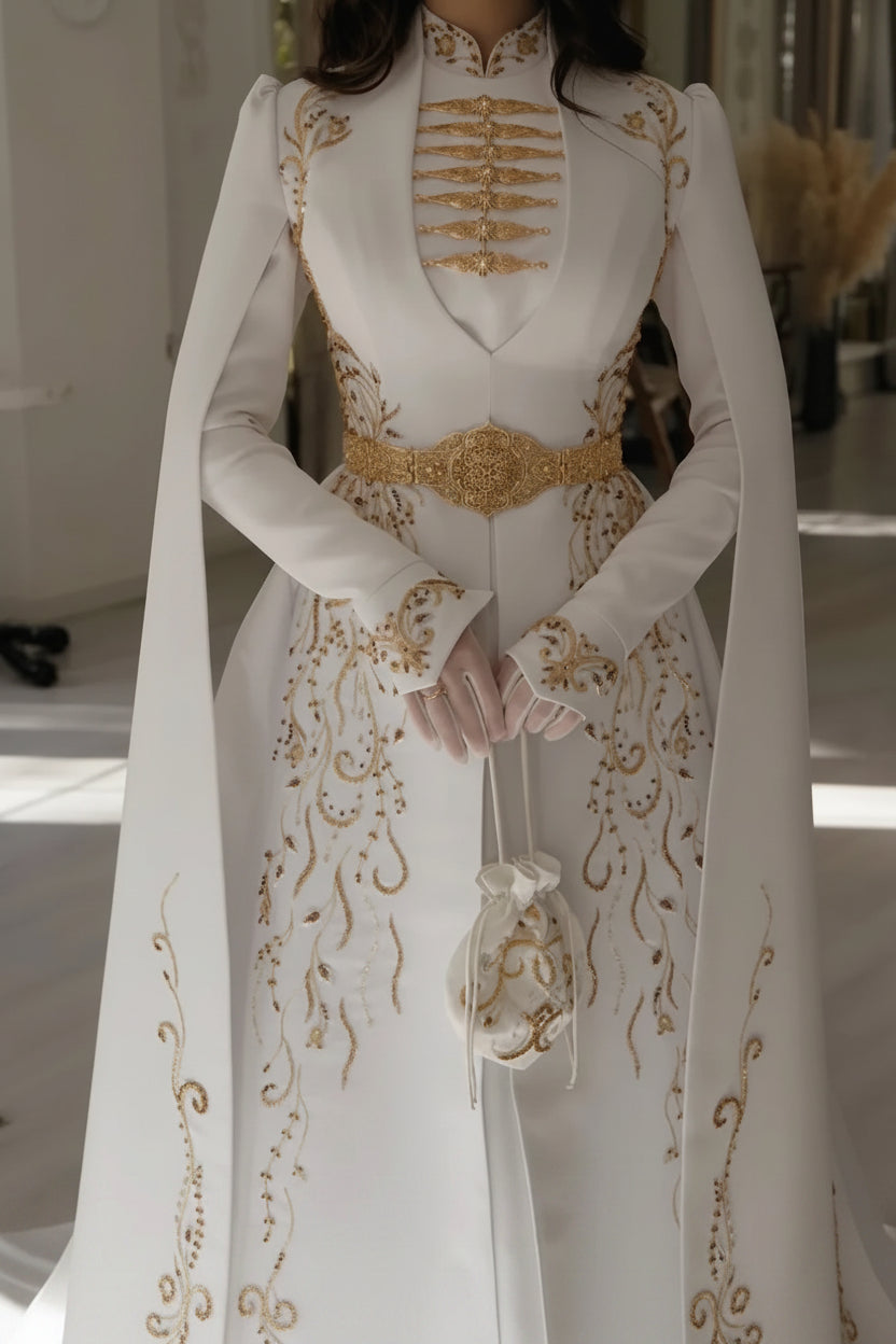 ROBE CAUCASIENNE : MODÈLE PRINCESSE RAIDE