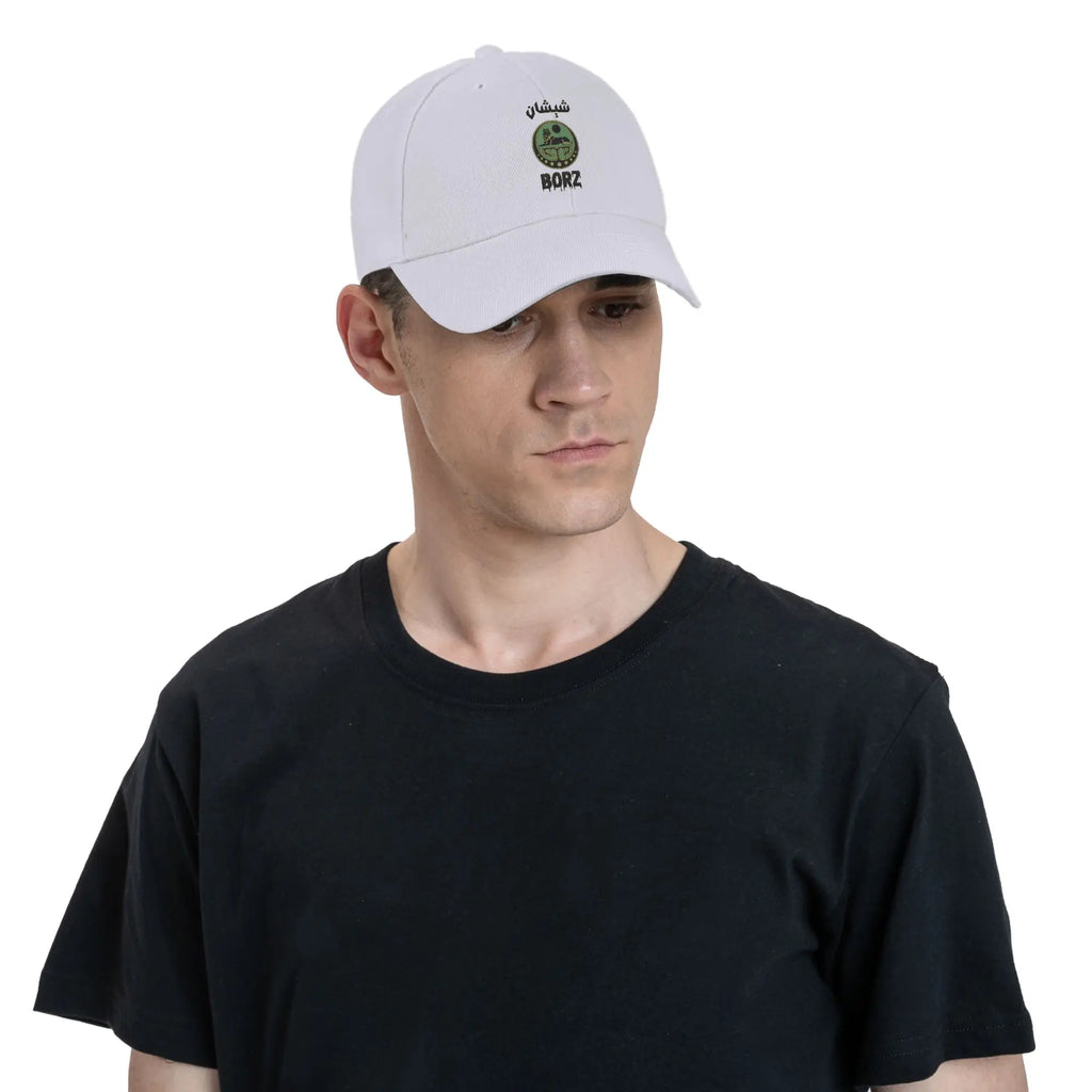 Chechen-Borz  Baseball Cap Chechen Borz Retro Women Men Trucke