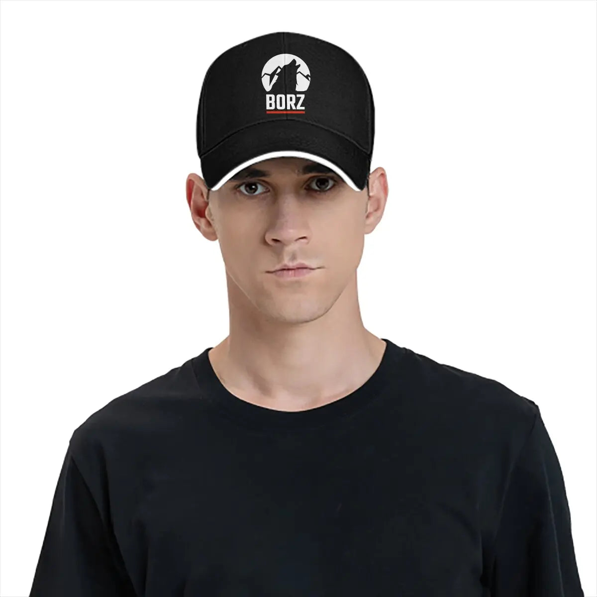 CHECHNYA Chechen Multicolor Hat Peaked Men's Cap Chechen Borz Wolf Personalized Visor Protection Hats