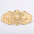 Ceinture Métal Ajustable pour Robe de Mariée Caucasienne