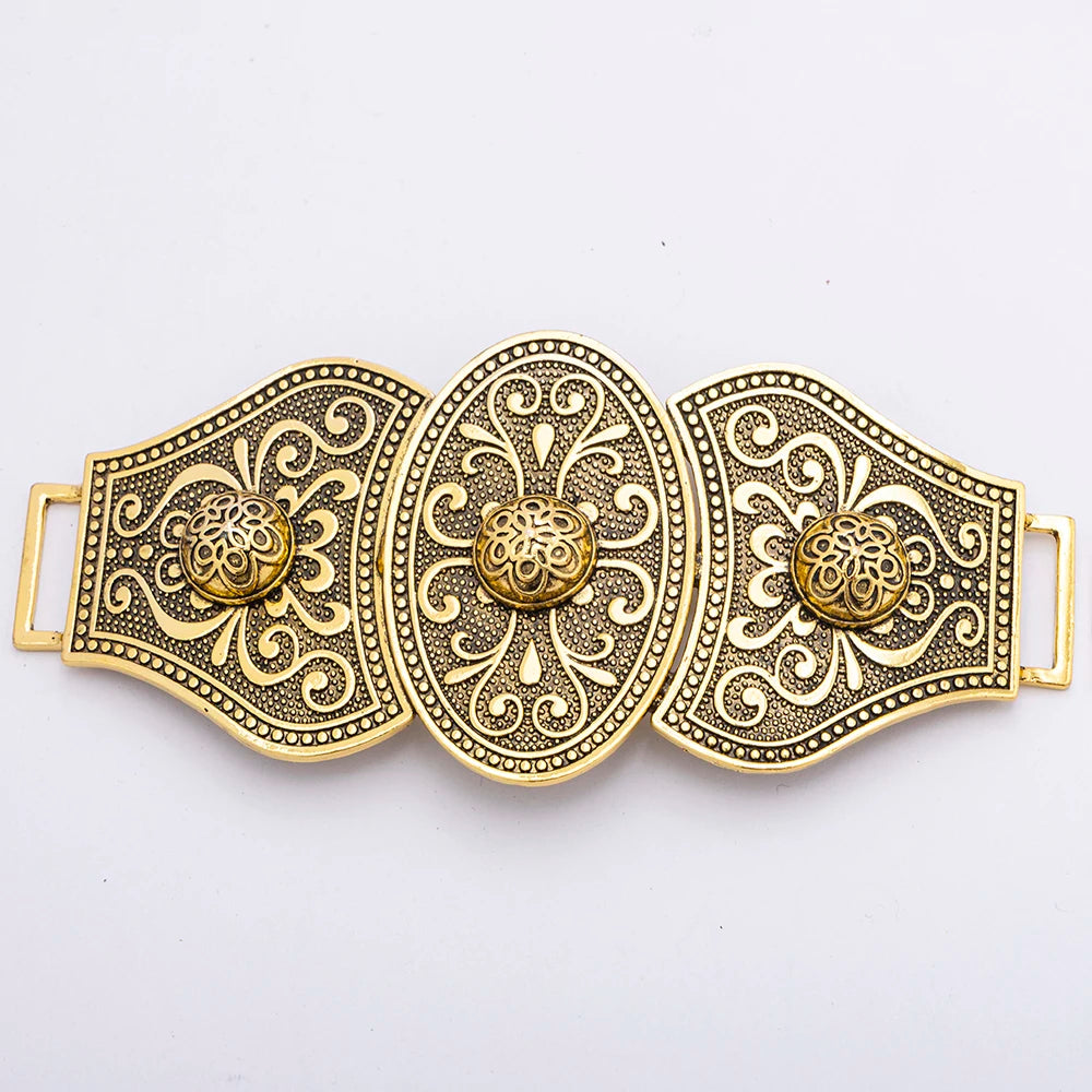 Ceinture Métal Ajustable pour Robe de Mariée Caucasienne