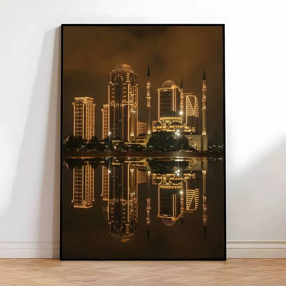 Chechen National Flag Poster HD posters Self-adhesive waterproof ideal for living room bedroom bar decoration