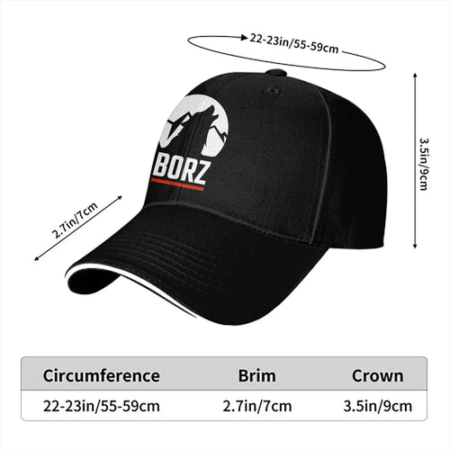 CHECHNYA Chechen Multicolor Hat Peaked Men's Cap Chechen Borz Wolf Personalized Visor Protection Hats