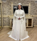 Robe de Mariée Circassienne Traditionnelle – Caftan Perlé