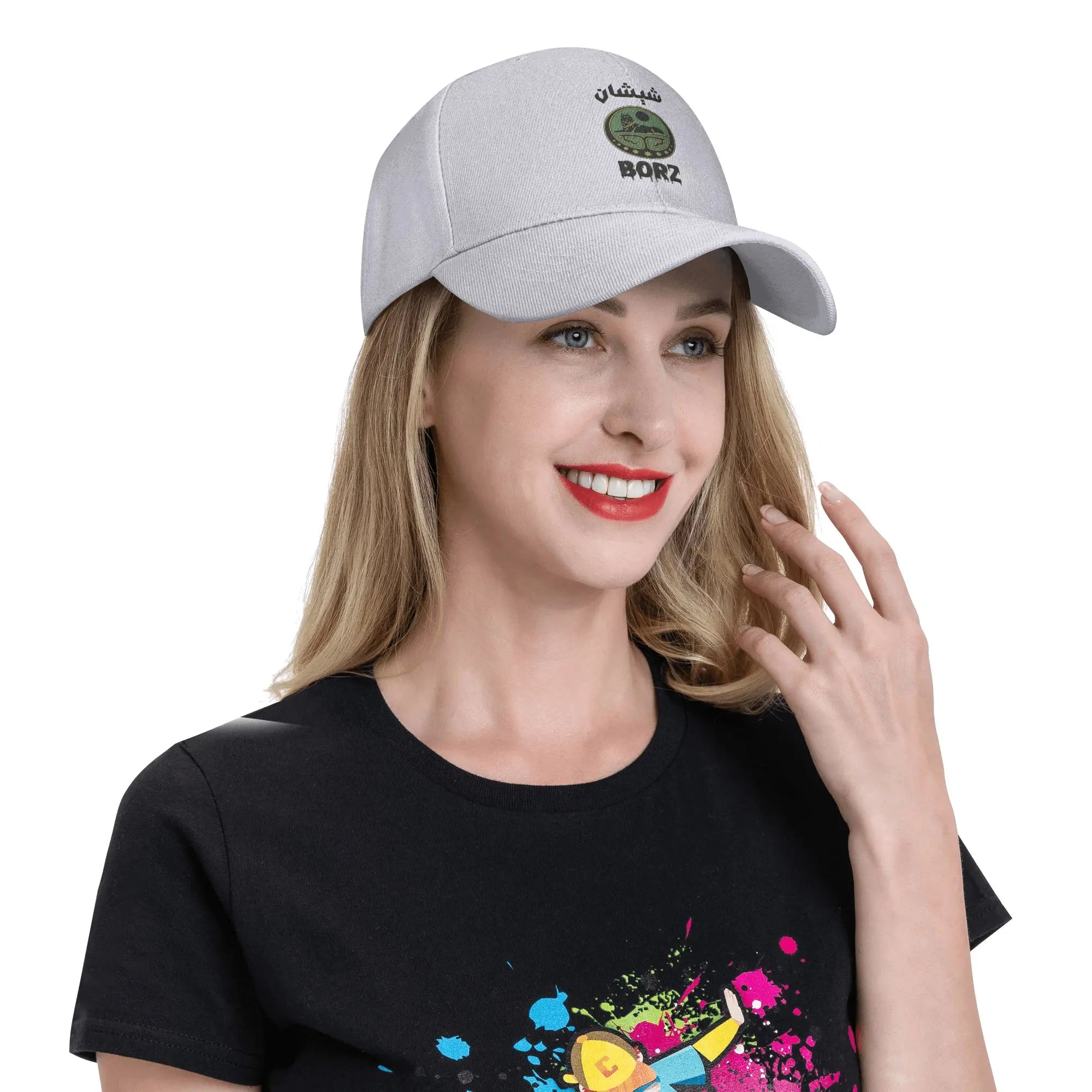 Chechen-Borz  Baseball Cap Chechen Borz Retro Women Men Trucke