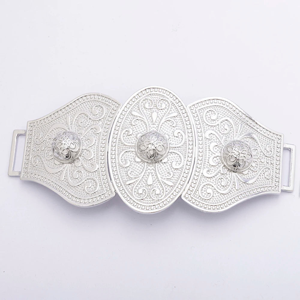 Ceinture Métal Ajustable pour Robe de Mariée Caucasienne
