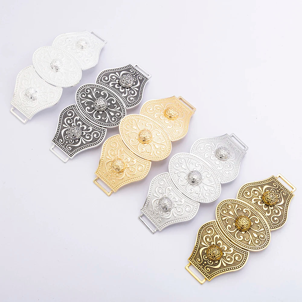 Ceinture Métal Ajustable pour Robe de Mariée Caucasienne